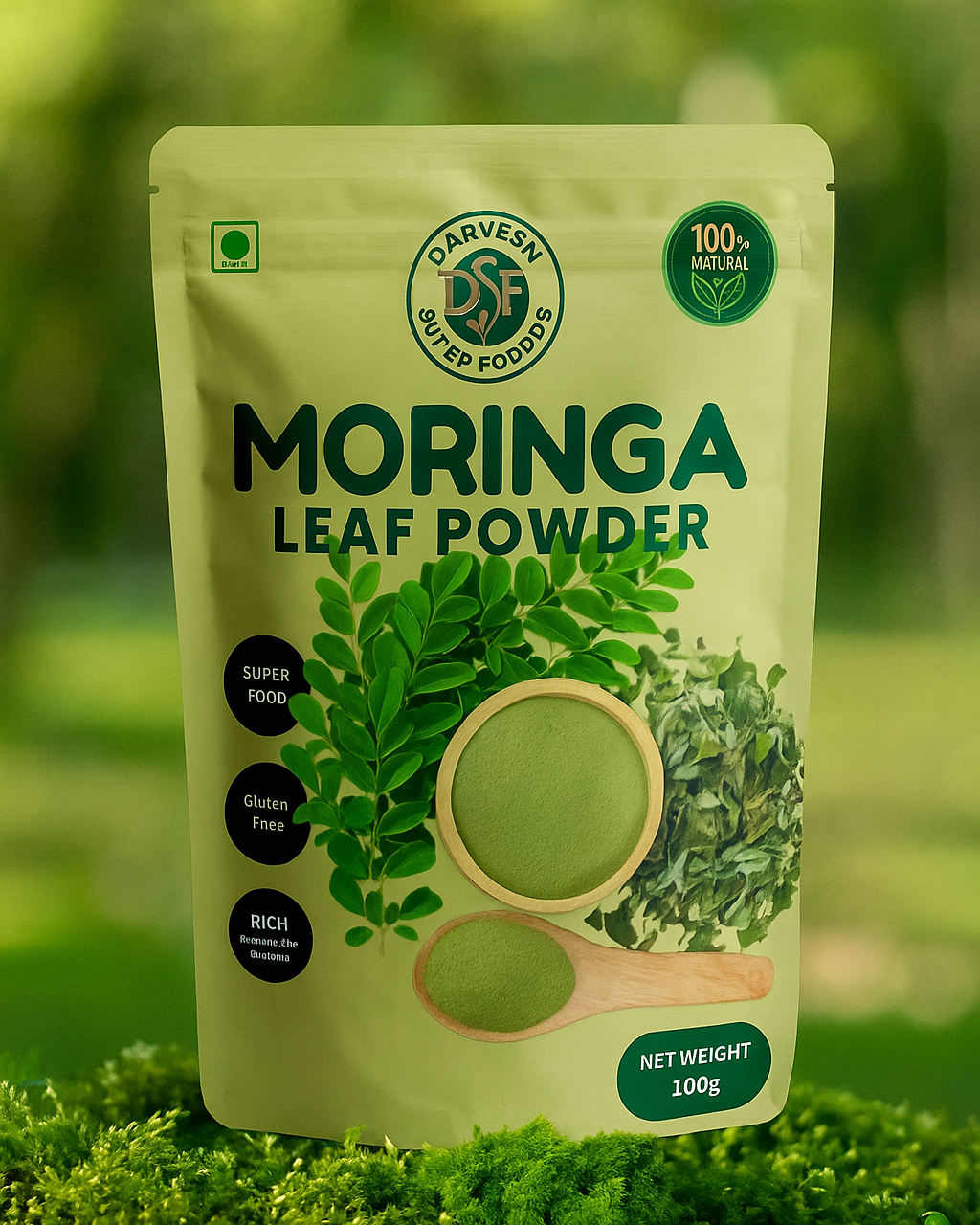 DARVESH SUPER FOODS I MORINGA POWDER 100(G)