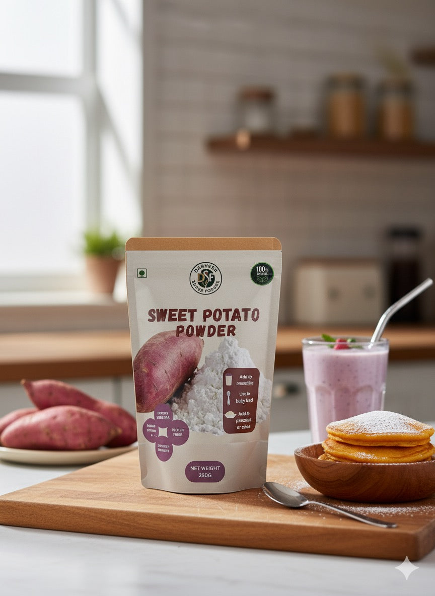 DARVESH SUPER FOODS I SWEET POTATO POWDER 250(G)