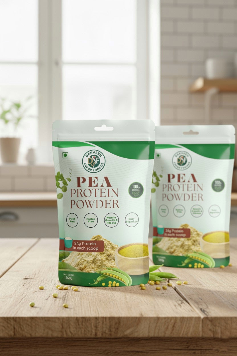 Darvesh Super Foods Pea Protein Powder I 250(G)